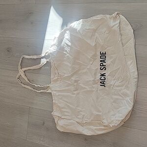 Jack Spade Large Dust Cover Protector Canvas Tote Bag